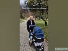 Мама с коляской преподала урок водителю, заблокировавшему тротуар в Днепре