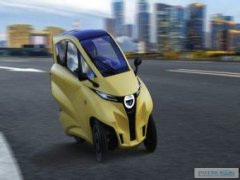 Первый тизер электромобиля Lean3 от стартапа Lean Mobility