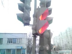 Проблемы с работой светофора на перекрестке