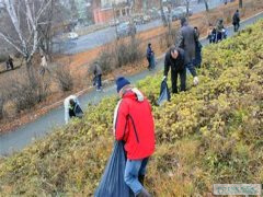 Очистка улиц для безопасного передвижения жителей города