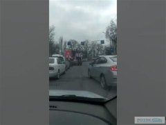 В Бишкеке восстановят дорожные знаки после инцидента