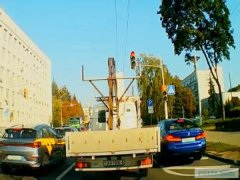 В Пензенской области водитель BMW проигнорировал светофор