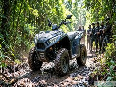 Бронированный квадроцикл LD-1: мобильность и защита в сложных условиях