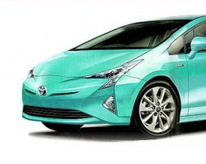 Утечка фотографий гибридного Toyota Prius 2016
