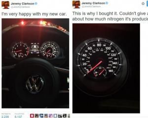 Джереми Кларксон купил новый VW Golf GTI