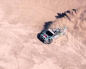 Кен Блок оставил свой след в пустыне