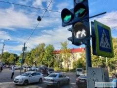 Неисправные светофоры в Калининграде