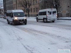 Жители Читы жалуются на опасную скользкость дорог