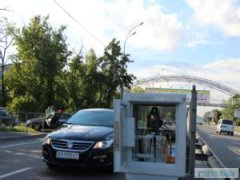 Фиксация нарушений ПДД на улице Максима Горького