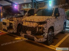 Кроссовер Chery T1T замечен на испытаниях в Китае