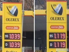 Возможные проблемы с дизельным топливом на Olerex в Йыэляхтме