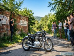 Итальянский мотоцикл Benelli Sei 750: легенда на советских дорогах