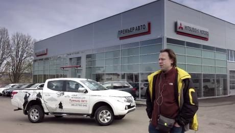 Тест-драйв Mitsubishi L200 2.4 (4N15) DI-D AT, 2015my