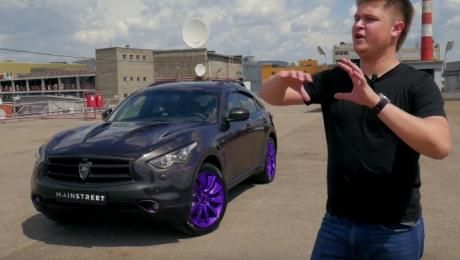 Тест-драйв Infiniti QX70. ДвижновTV