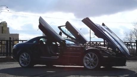 Жарим на 626-сильном суперкаре Mercedes-Benz SLR McLaren за 20 млн + что общего с дельфином и яйцом
