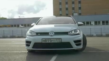 Тест-драйв 380 сильного VW Golf R MK7 от ДвижновTV
