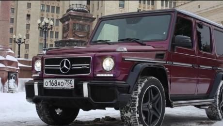 Дрифт на Mercedes-AMG G 63