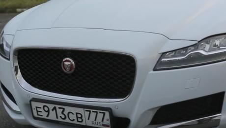 Jaguar XF с самым странным мотором.