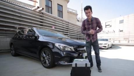 Автопробег из Милана в Париж через Альпы на CLA 250 SPORT + динозавры!